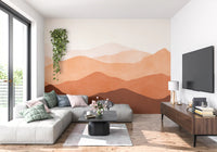 Abstract Desert Dunes Wall Mural