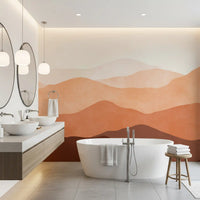 Abstract Desert Dunes Wall Mural