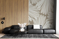 Minimalist Bloom Layers Wall Mural
