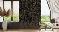 Ink-Wash Trailing Willow Study Wall Mural
