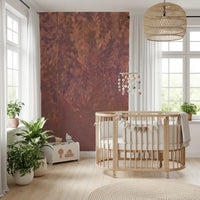 Rustic Berry Trail Botanical Art Wall Mural