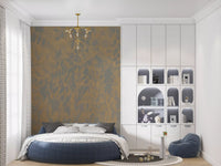 Ethereal Willow Cascade in Neutral Tones Wall Mural