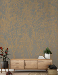 Ethereal Willow Cascade in Neutral Tones Wall Mural