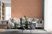 Japanese Maple Leaves - Soft Corals Wallpaper⁠
