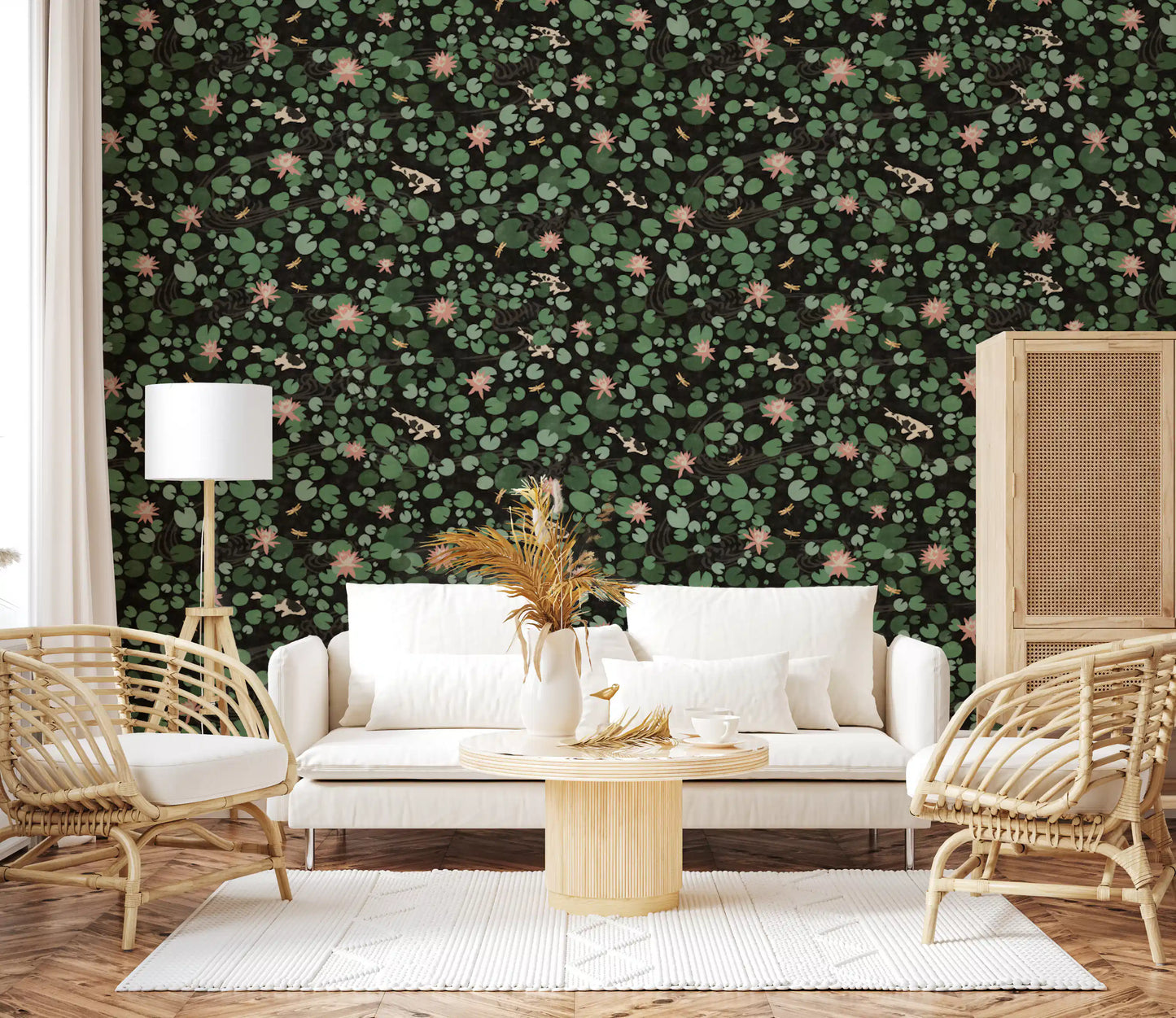 Lily Pad Pond Wallpaper⁠