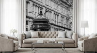 Metropolitan Architectural Pillar Wall Mural