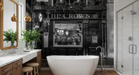 Classic Tavern Street Scene Wall Mural
