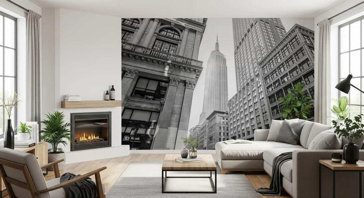 Urban Heights Architectural View Wall Mural