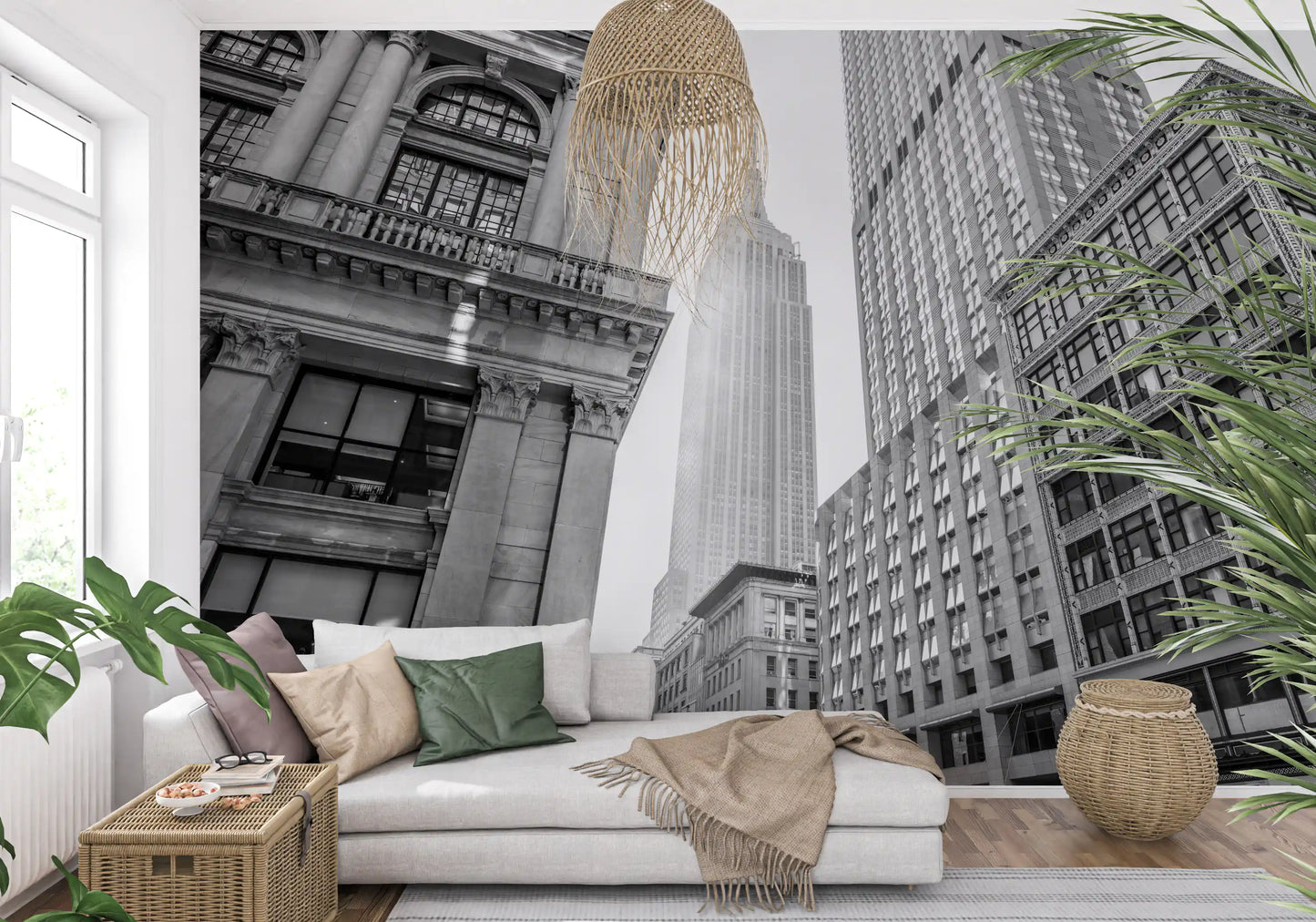 Urban Heights Architectural View Wall Mural