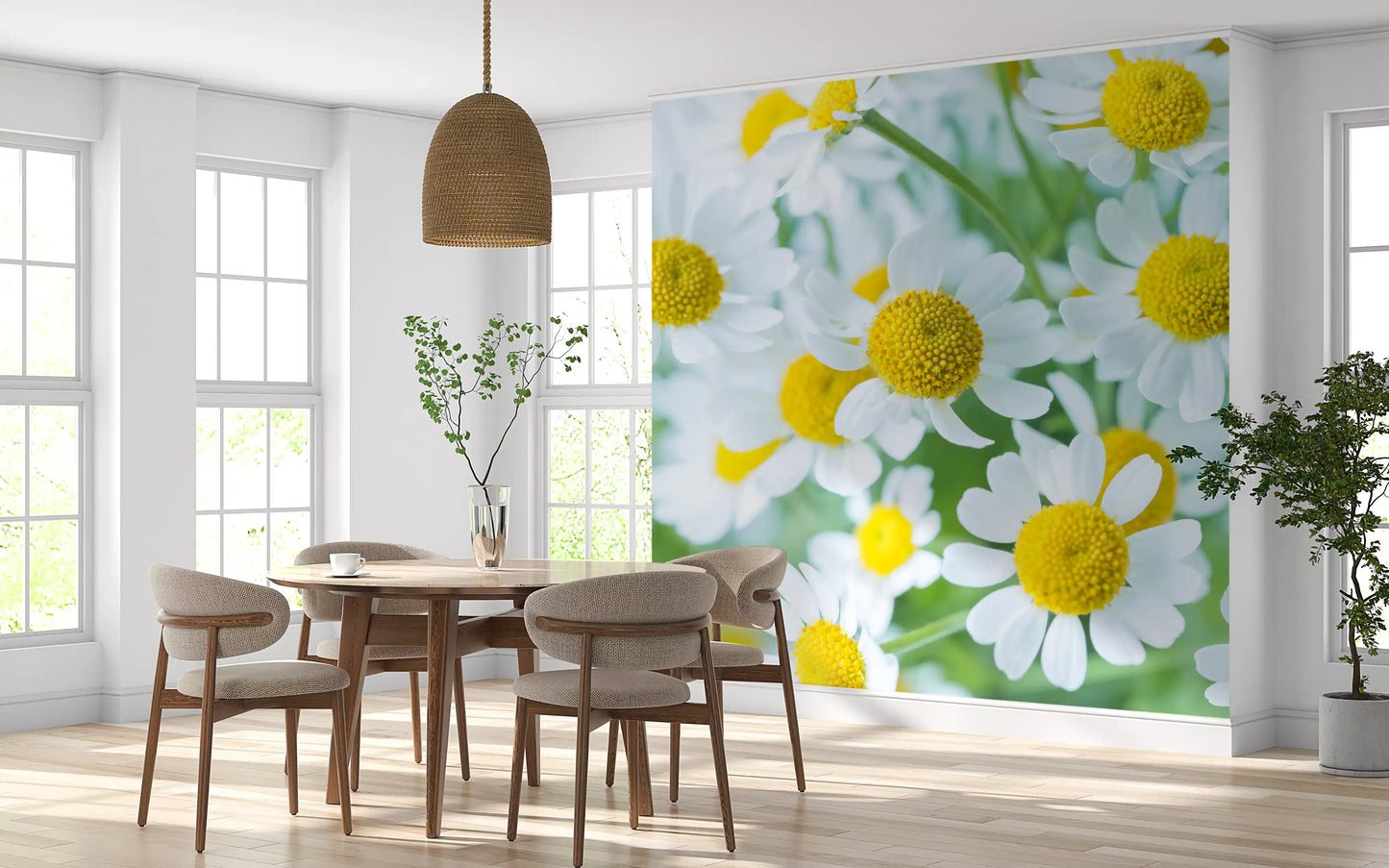 Spring Meadow Bloom Wall Mural