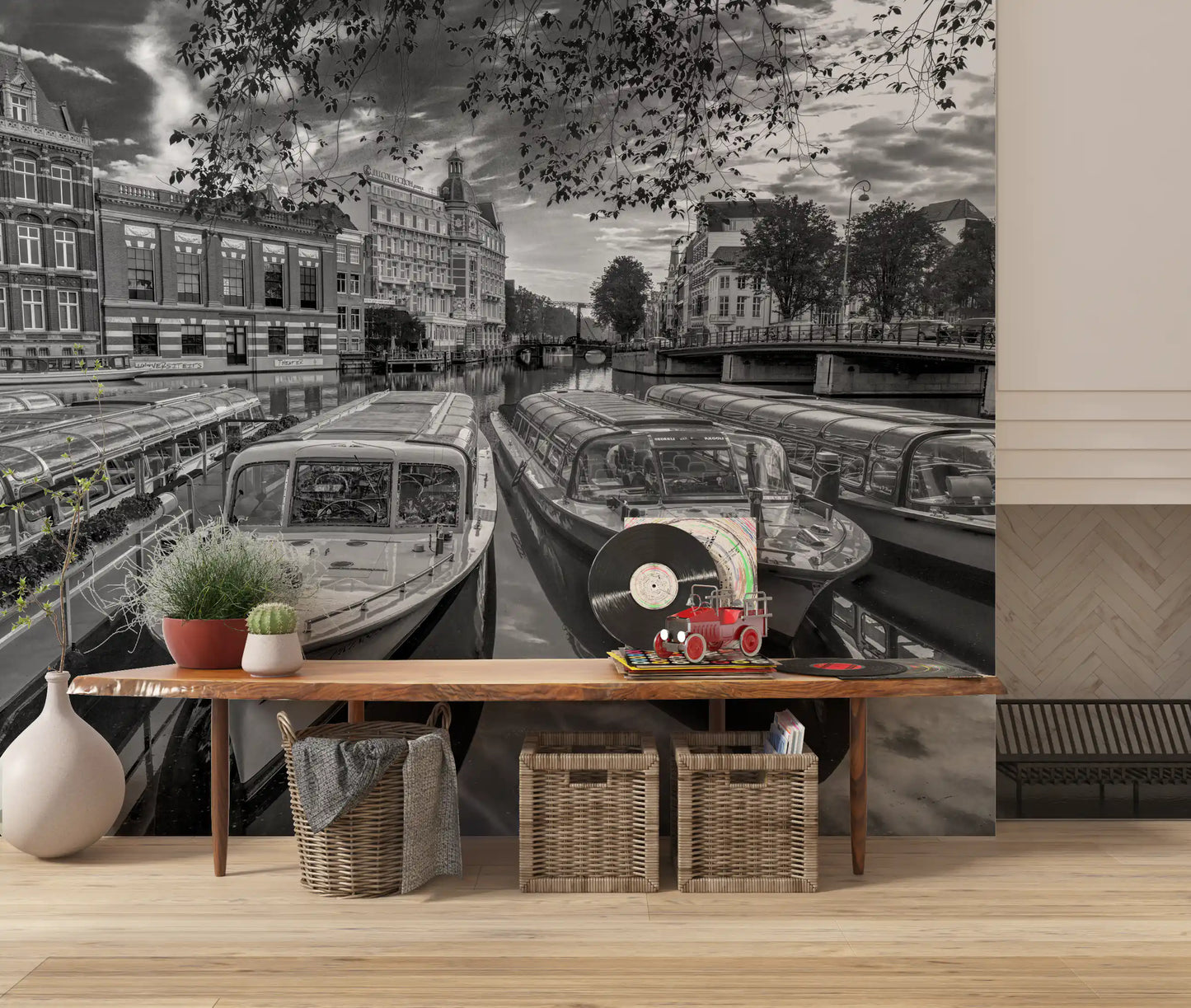 Historic Dutch Waterway Wall Mural
