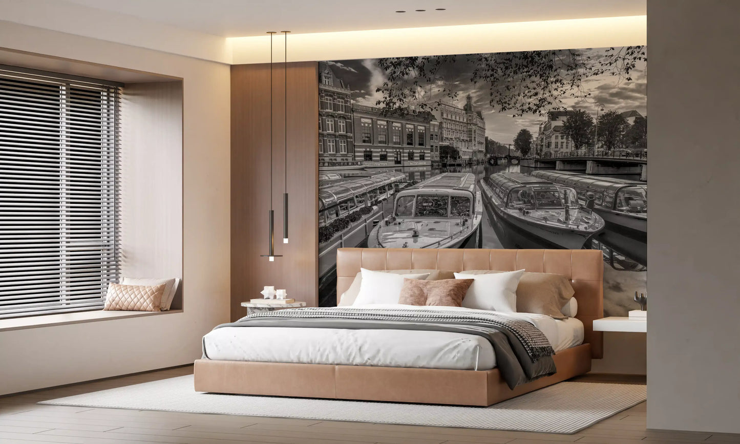 Historic Dutch Waterway Wall Mural