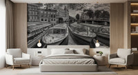 Historic Dutch Waterway Wall Mural