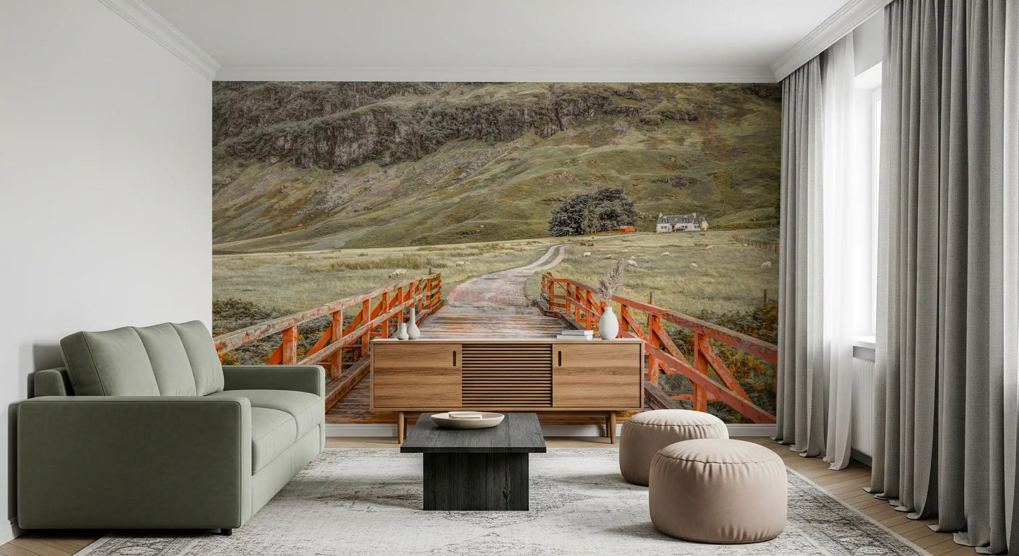 Highland Valley Bridge Path Wall Mural