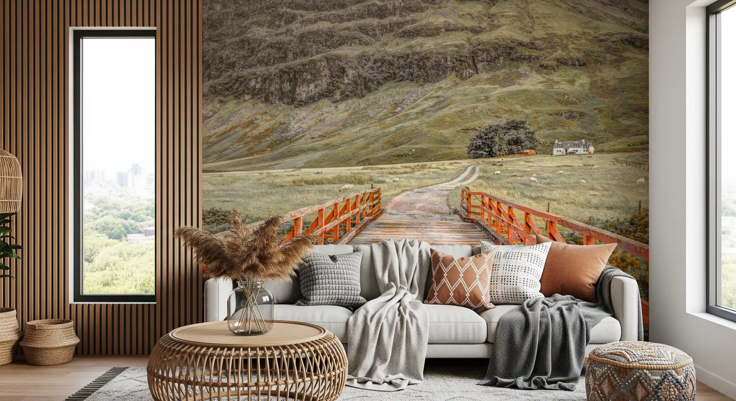Highland Valley Bridge Path Wall Mural