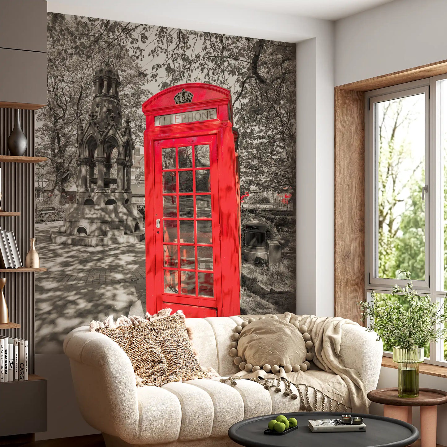 Classic British Street Heritage Wall Mural
