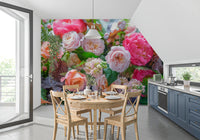 Velvet Petal Arrangement Wall Mural