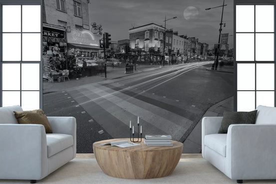 Wall mural lifts a office home, all Metropolis Motion and Light GD11455
