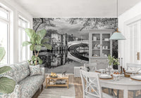 Riverside Heritage Architecture Wall Mural