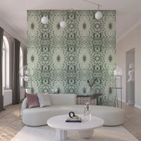 Sculptural Geometric Floral Wallpaper - GARDENIA DESIGN Wallpaper⁠