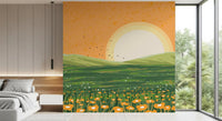 Sunset Wall Mural