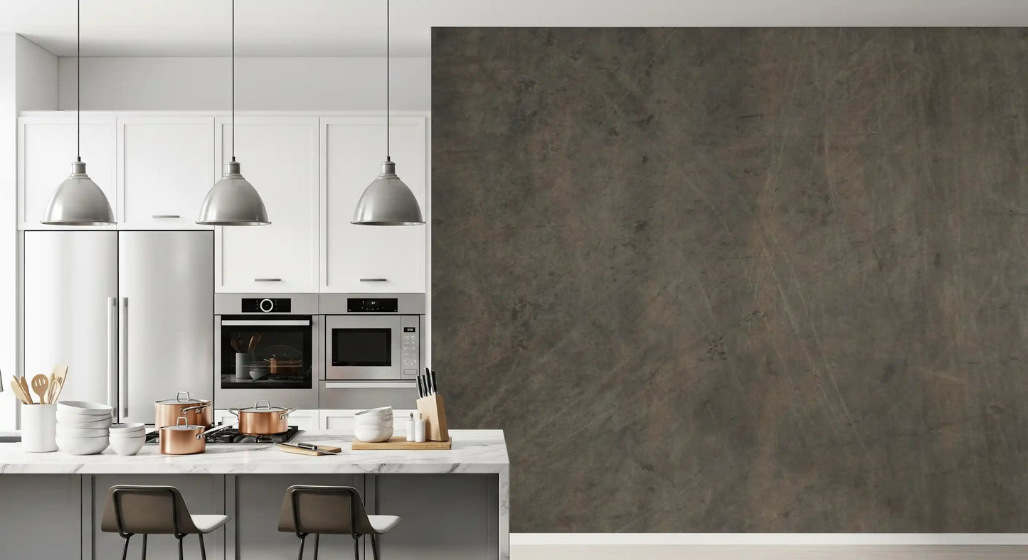 Scratched Suede - Warm Gray Wall Mural