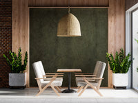 Scratched Suede - Dark Olive Wall Mural