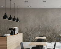 Jungle Mists - Sepia Wall Mural
