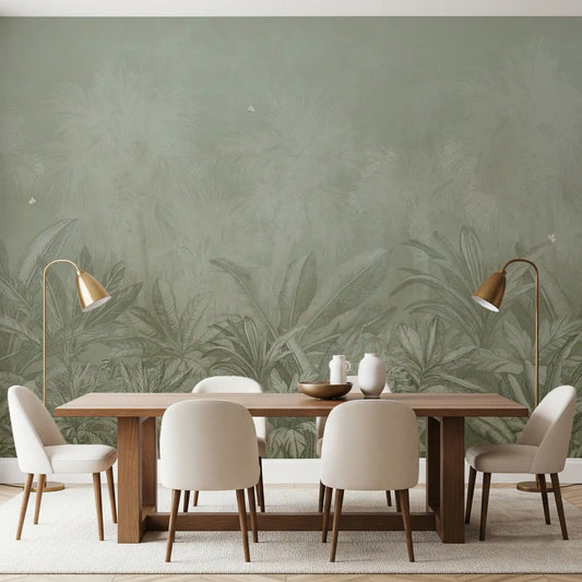 Jungle Mists - Water Wall Mural