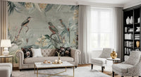 Vintage Explorer Tropical Garden Wall Mural