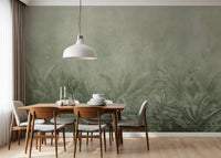 Jungle Mists - Sage Wall Mural