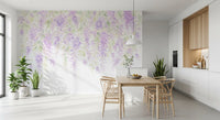 Spring Wisteria Canopy Wall Mural