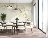 Misty Spring Orchard Canopy Wall Mural