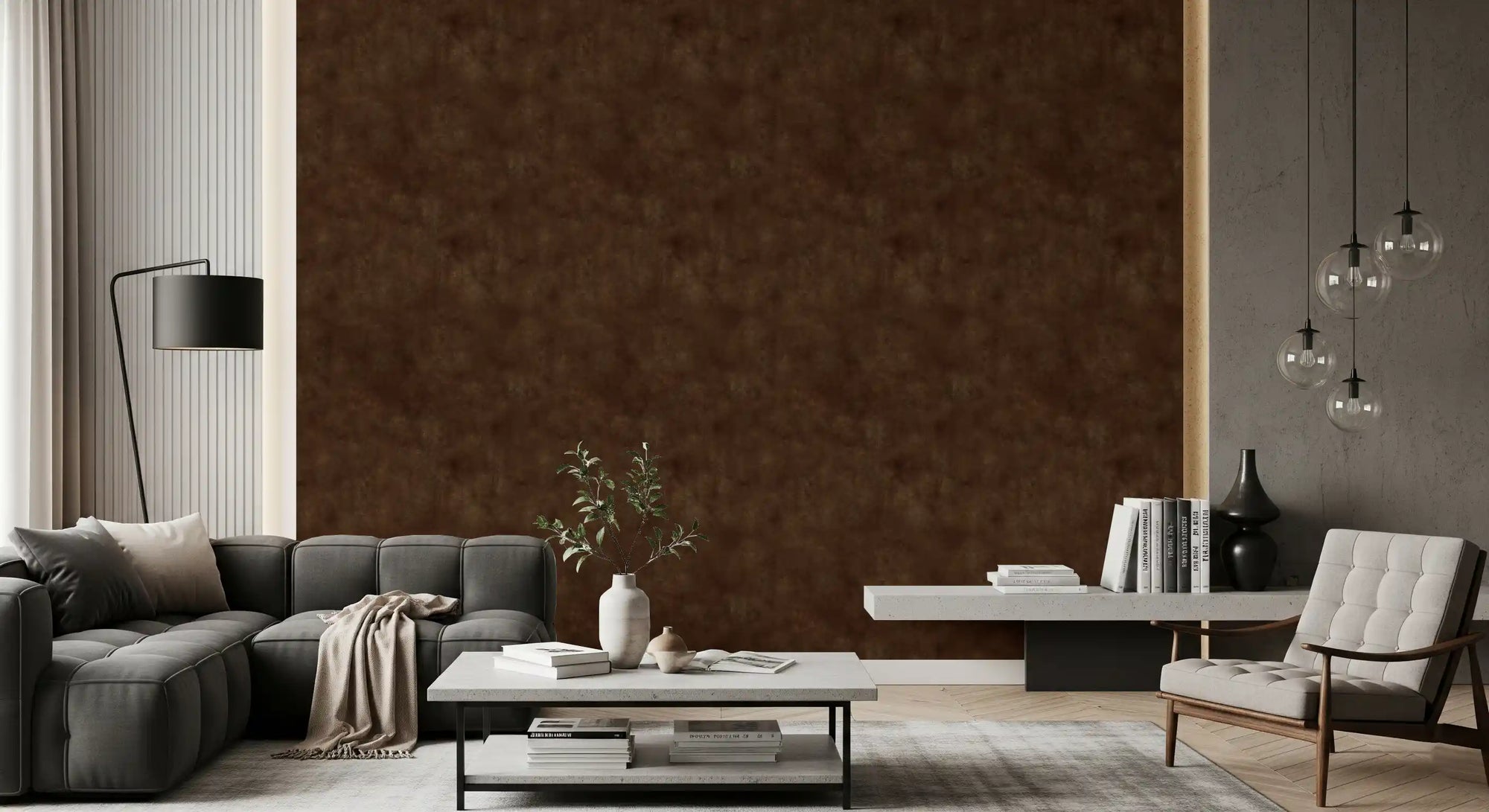 Painterly - Cinnamon Wallpaper⁠