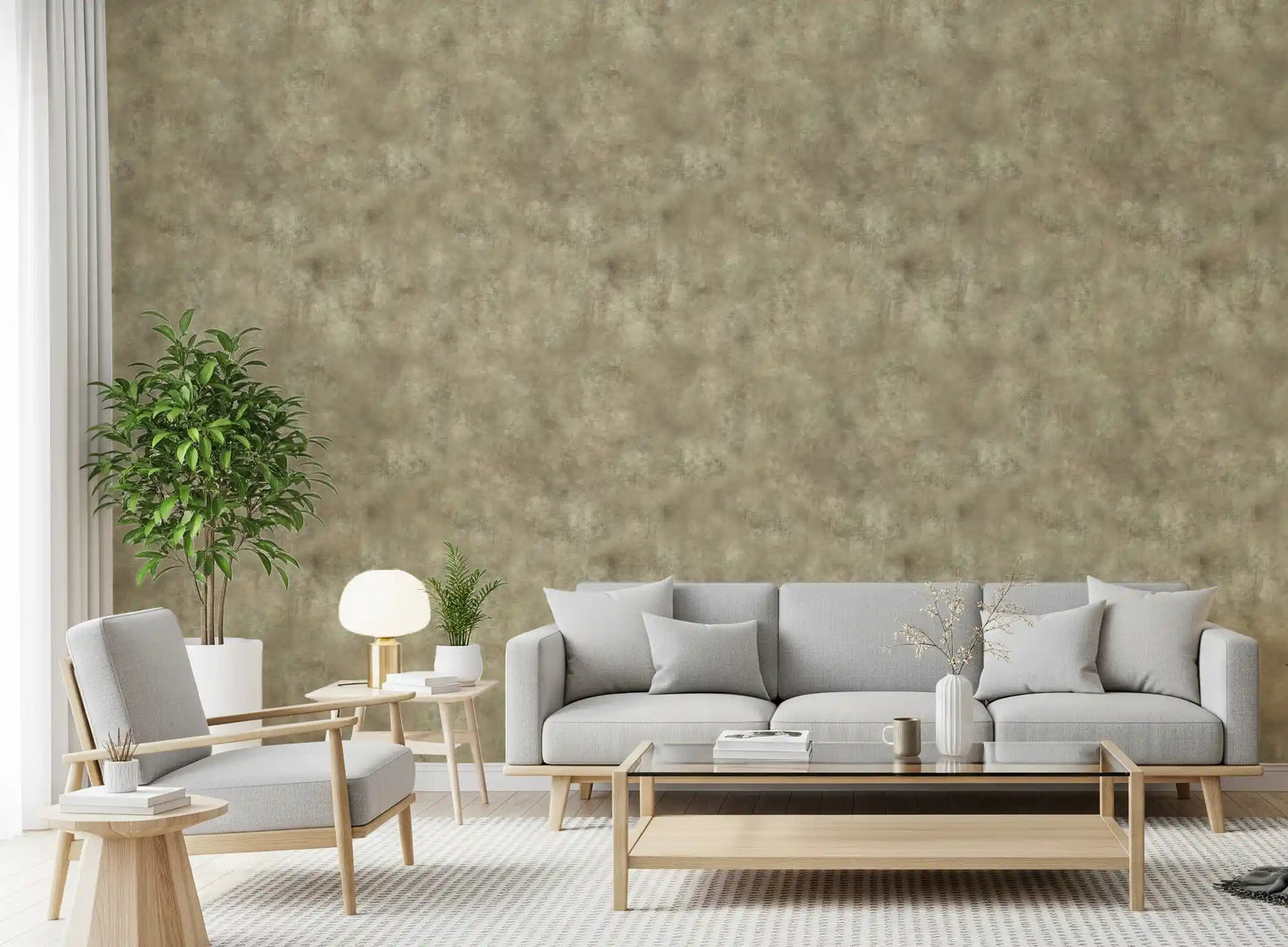 Painterly - Ginger Wallpaper⁠