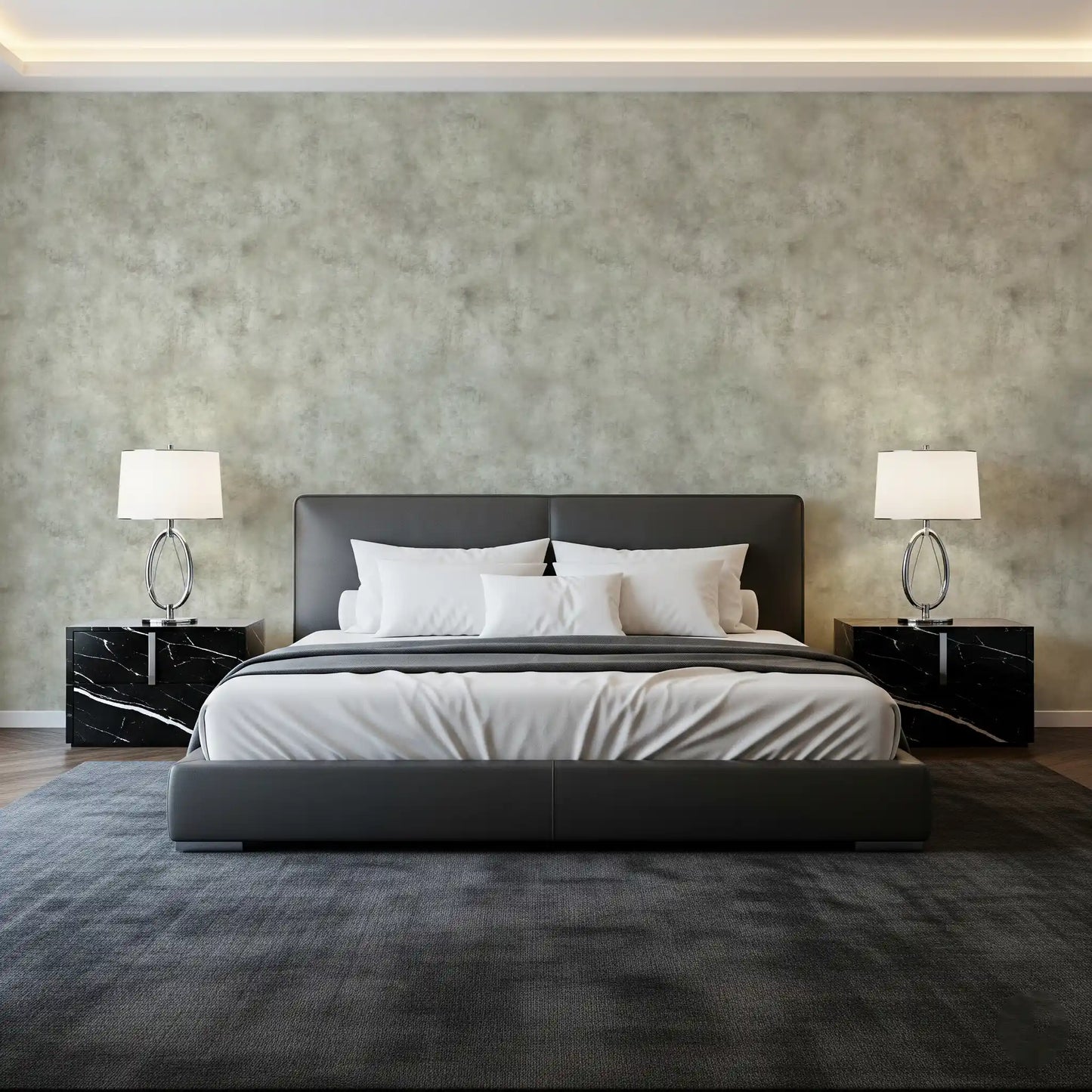 Painterly - Dirty White Wallpaper⁠