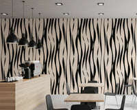 Modern Rhythmic Stripes Wallpaper⁠