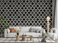 Abstract Star Diamond Tile Wallpaper⁠