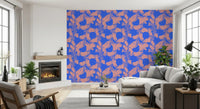 Abstract Painted Circles Wallpaper⁠