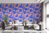 Abstract Painted Circles Wallpaper⁠