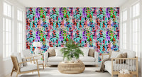 Dynamic Loops and Modern Graffiti Flair Wallpaper⁠