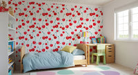 Summer Orchard Cherry Repeat Wallpaper⁠