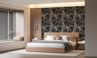 Abstract Zebra Stripe Wallpaper⁠