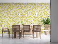 Sun-Kissed Golden Foliage Wallpaper⁠