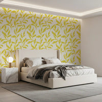 Sun-Kissed Golden Foliage Wallpaper⁠