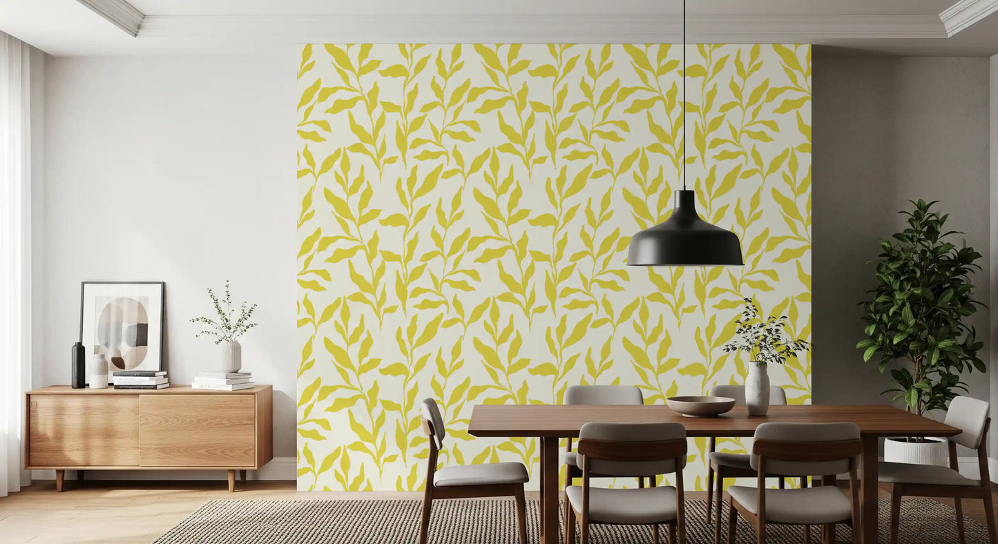 Sun-Kissed Golden Foliage Wallpaper⁠