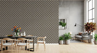 Minimalist Petal Lattice Wallpaper⁠