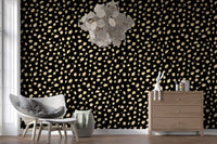 Abstract Ink Spot Pattern Wallpaper⁠