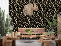 Abstract Ink Spot Pattern Wallpaper⁠