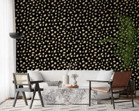 Abstract Ink Spot Pattern Wallpaper⁠